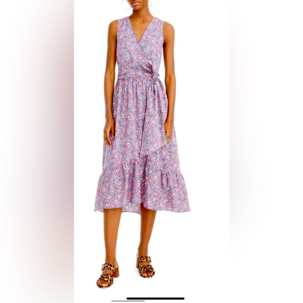 J.Crew Liberty wrap dress